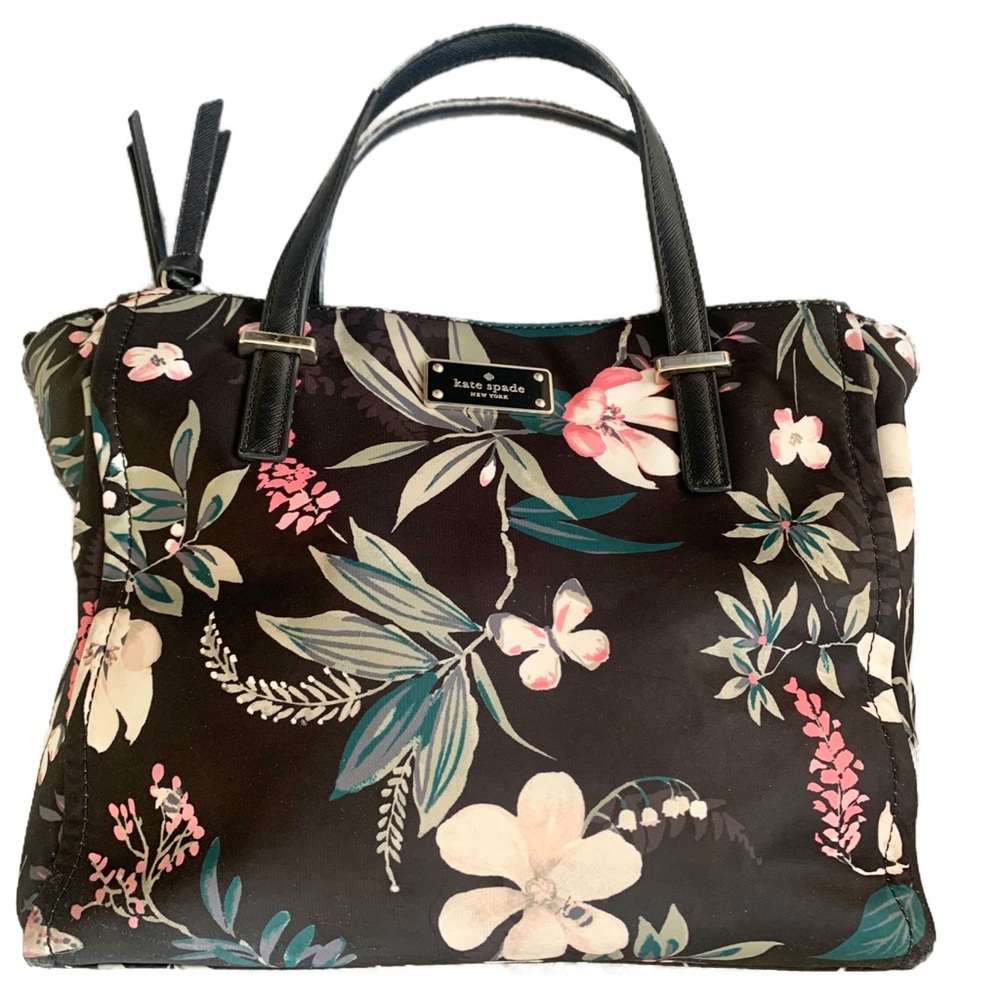 Kate Spade ♠️ Wilson Road Botanical Aylse Satchel